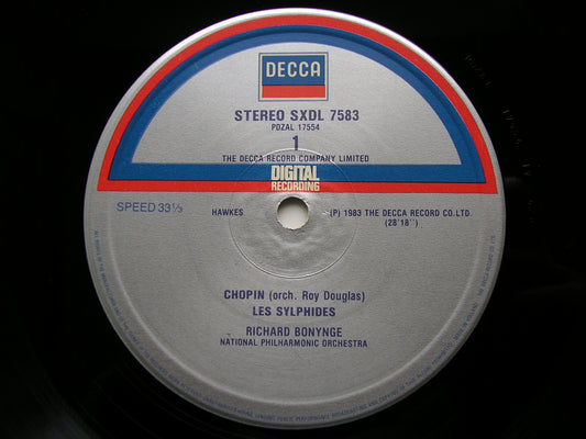 CHOPIN: LES SYLPHIDES / THOMAS: HAMLET      NATIONAL PHILHARMONIC ORCHESTRA / BONYNGE     SXDL 7583