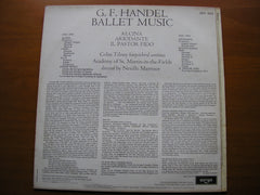 HANDEL: BALLET MUSIC Ariodante / Il Pastor Fido / Alcina     ACADEMY OF SAINT MARTIN IN THE FIELDS / MARRINER      ZRG 686