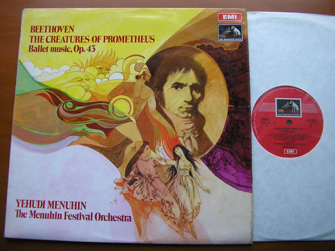 BEETHOVEN: THE CREATURES OF PROMETHEUS       MENUHIN FESTIVAL ORCHESTRA / MENUHIN     ASD 2515