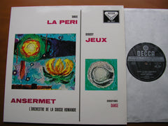 DEBUSSY: JEUX / DUKAS: LA PERI / DEBUSSY - RAVEL: DANSE        ANSERMET / SUISSE ROMANDE     SXL 2027