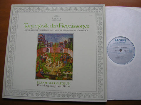 DANCE MUSIC OF THE RENAISSANCE          KONRAD RAGOSSNIG / ULSAMER - COLLEGIUM       2533 111