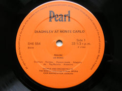 DIAGHILEV AT MONTE CARLO: POULENC / SATIE / MILHAUD / AURIC / SAUGUET      MONTE CARLO NATIONAL ORCHESTRA / MARKEVITCH     SHE 554 / 5