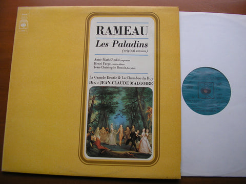 RAMEAU: LES PALADINS    SOLOISTS / LA GRANDE ECURIE ET LA CHAMBRE DU ROI / MALGOIRE    73065