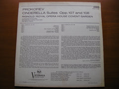 PROKOFIEV: CINDERELLA  Suites    ORCHESTRA OF THE ROYAL OPERA HOUSE COVENT GARDEN / RIGNOLD     VICS 1138