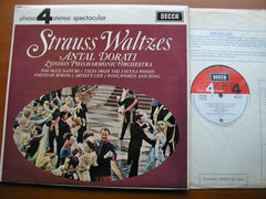 STRAUSS: FIVE WALTZES     DORATI / LONDON PHILHARMONIC     PFS 4117