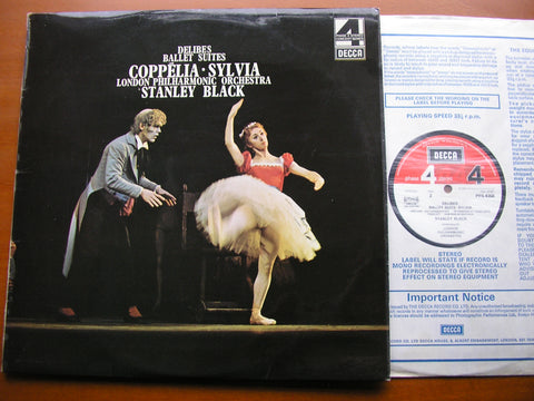 DELIBES: COPPELIA Suite / SYLVIA Suite      LONDON PHILHARMONIC ORCHESTRA / BLACK    PFS 4358