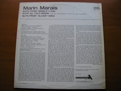 MARAIS: ORCHESTRAL SUITES from  SEMELE / ALCIDE / SUITE No. 1 in D     JEAN-LOUIS PETIT CHAMBER ORCHESTRA / PETIT     SDD 148