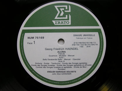 HANDEL: BALLET MUSIC from Alcina / Il Pastor Fido / Terpsichore    ENGLISH BAROQUE SOLOISTS / GARDINER     NUM 75169