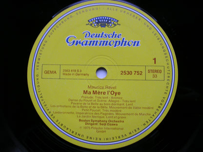 RAVEL: MA MERE L'OYE / MENUET ANTIQUE / LE TOMBEAU DE COUPERIN      BOSTON SYMPHONY / OZAWA    2530 752
