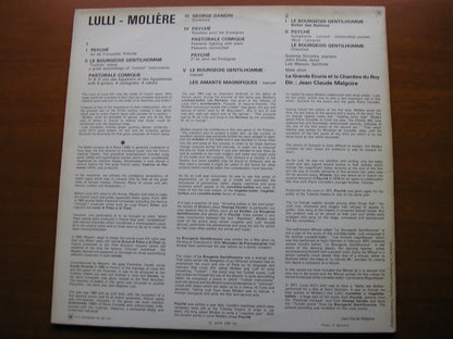 LULLY: MUSIC FOR THE PLAYS OF MOLIERE     MALGOIRE / LA GRANDE ECURIE ET LA CHAMBRE DU ROI     76184