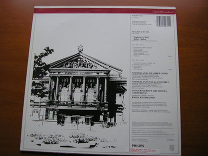 RAVEL: DAPHNIS & CHLOE complete ballet     KONDRASHIN / CONCERTGEBOUW ORCHESTRA    412 071
