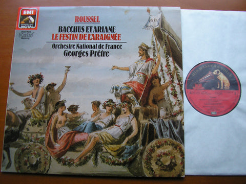 ROUSSEL: BACCHUS & ARIANE / THE SPIDER'S BANQUET     GEORGES PRETRE / FRENCH NATIONAL ORCHESTRA     27 0333