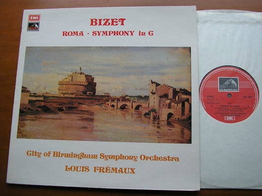 BIZET: SYMPHONY in C / ROMA     FREMAUX / CITY OF BIRMINGHAM SYMPHONY    ASD 3039