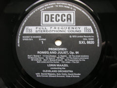 PROKOFIEV: ROMEO & JULIET  Complete Ballet    MAAZEL / CLEVELAND   SXL 6620 / 2