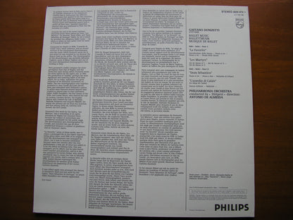 DONIZETTI: BALLET MUSIC FROM THE OPERAS      DE ALMEIDA / PHILHARMONIA     9500 673