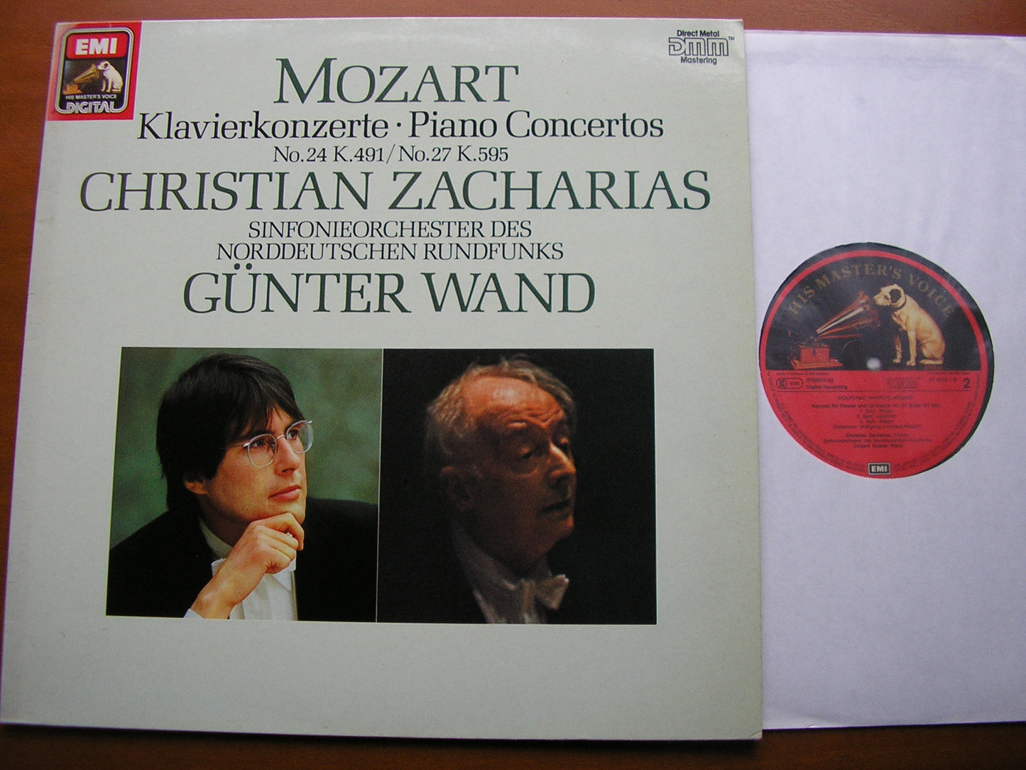 MOZART: PIANO CONCERTS Nos. 24 & 27     ZACHARIAS / NORTH GERMAN RADIO ORCHESTRA / WAND     27 0415