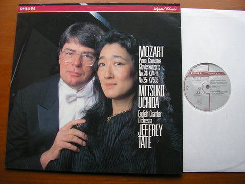 MOZART: PIANO CONCERTOS Nos. 24 & 25      UCHIDA / ENGLISH CHAMBER ORCHESTRA / TATE    422 331