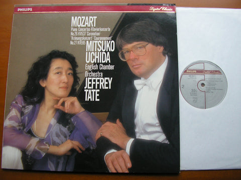 MOZART: PIANO CONCERTOS Nos. 26 & 27     UCHIDA / ENGLISH CHAMBER ORCHESTRA / TATE      420 951