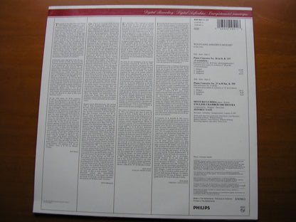 MOZART: PIANO CONCERTOS Nos. 26 & 27     UCHIDA / ENGLISH CHAMBER ORCHESTRA / JEFFREY TATE      420 951