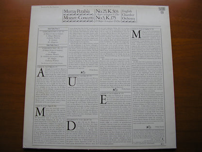 MOZART: PIANO CONCERTOS Nos. 25 & 5      PERAHIA / ENGLISH CHAMBER ORCHESTRA      D 37267