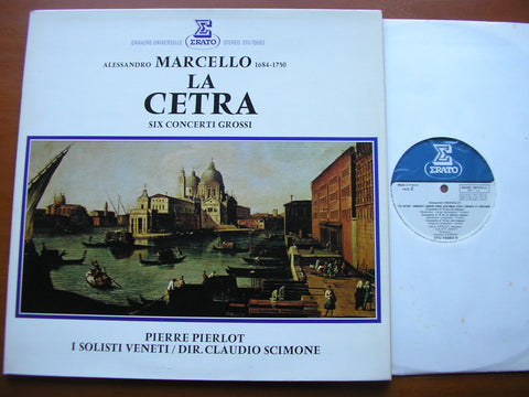 ALESSANDRO MARCELLO: LA CETRA Six Concerti Grossi      PIERLOT / I MUSICI / SCIMONE     STU 70683