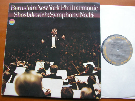 SHOSTAKOVICH: SYMPHONY No. 14     BERNSTEIN / NEW YORK PHILHARMONIC       74084