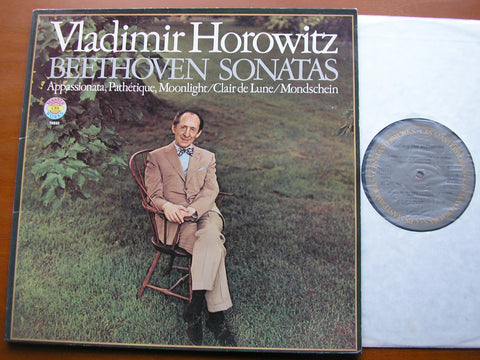 BEETHOVEN: PIANO SONATAS Nos. 8 Pathetique  /  14 Moonlight  /  23 Appassionata      HOROWITZ     76892