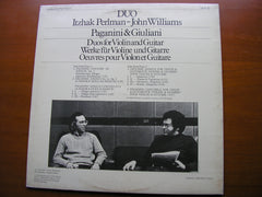 PAGANINI & GIULIANI: DUOS FOR VIOLIN & GUITAR    PERLMAN / WILLIAMS     76525