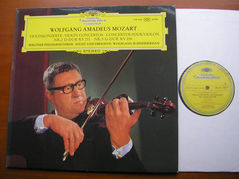 MOZART: VIOLIN CONCERTOS Nos. 2 & 3    SCHNEIDERHAN / BERLIN PHILHARMONIC    139 445