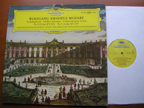 MOZART: VIOLIN CONCERTOS Nos. 4 & 5     SCHNEIDERHAN / BERLIN PHILHARMONIC    139 463