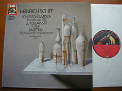 SHOSTAKOVICH: SONATA Op. 40 / LUTOSLAWSKI: GRAVE / MARTINU: VARIATIONS     SCHIFF / BERTONCELJ        27 0094