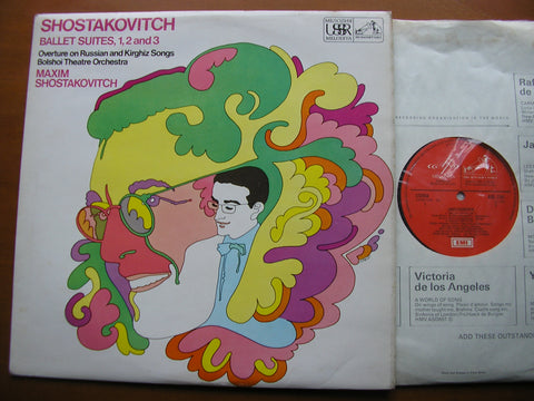 SHOSTAKOVICH: BALLET SUITES Nos. 1 / 2 / 3     MAXIM SHOSTAKOVICH / BOLSHOI ORCHESTRA     ASD 2781