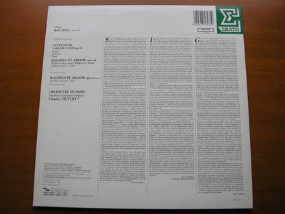 ROUSSEL: BACCHUS ET ARIANE / SUITE in F     DUTOIT / ORCHESTRE DE PARIS      NUM 75348