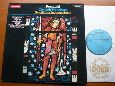 RESPIGHI: CHURCH WINDOWS / BRAZILIAN IMPRESSIONS     SIMON / PHILHARMONIA   ABRD 1098