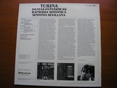 TURINA: DANZAS FANTASTICAS / RAPSODIA SINFONICA / SINFONICA SEVILLANA     BATIZ / LONDON PHILHARMONIC    ASD 165007