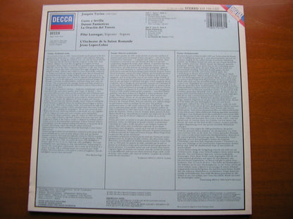 TURINA: DANZAS FANTASTICAS / CANTO A SEVILLA / LA ORACION DEL TORERO    LOPEZ-COBOS / SUISSE ROMANDE    410 158