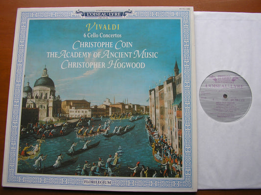 VIVALDI: CELLO CONCERTOS     COIN / THE ACADEMY OF ANCIENT MUSIC / HOGWOOD     421 732