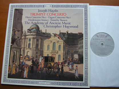HAYDN: TRUMPET CONCERTO / HORN CONCERTO / ORGAN CONCERTO     IMMER / BROWN / HOGWOOD / THE ACADEMY OF ANCIENT MUSIC     417 610