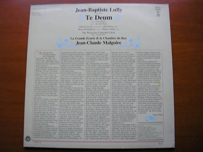 LULLY: TE DEUM      SOLOISTS / LA GRANDE ECURIE ET LA CHAMBRE DU ROI / MALGOIRE    IM 39212