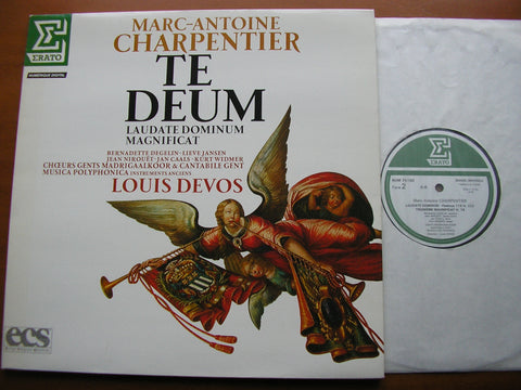 CHARPENTIER: TE DEUM / LAUDATE DOMINUM / MAGNIFICAT     SOLOISTS / GENT CANTABILE / MUSICA POLYPHONICA / DEVOS      NUM 75100