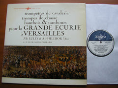 LA GRANDE ECURIE DE VERSAILLES      PHILIDOR / DAMPIERRE / LULLY      BRASS & WIND ENSEMBLES / PAILLARD      STU  70410