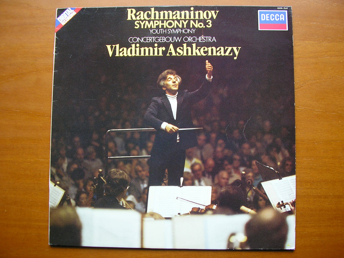 RACHMANINOV: SYMPHONY No. 3 / YOUTH SYMPHONY (1891)      ASHKENAZY / CONCERTGEBOUW      SXDL 7531