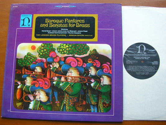 BAROQUE FANFARES & SONATAS FOR BRASS     THE LONDON BRASS PLAYERS / RIFKIN     H 71145