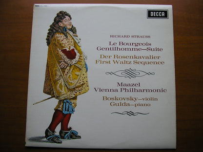 SXL 6304  STRAUSS: LE BOURGEOISE GENTILHOMME / DER ROSENKAVALIER: FIRST WALTZ SEQUENCE      MAAZEL / VIENNA PHILHARMONIC    ED2