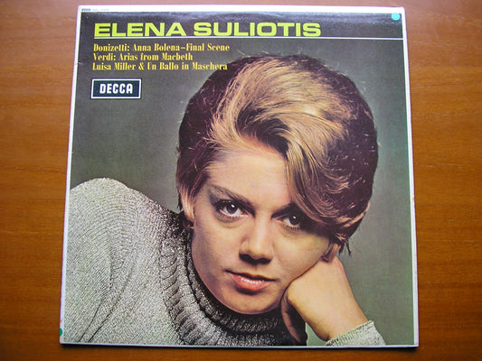 SXL 6306  ELENA SULIOTIS SINGS DONIZETTI & VERDI     ROME OPERA ORCHESTRA / DE FABRITIIS    ED2