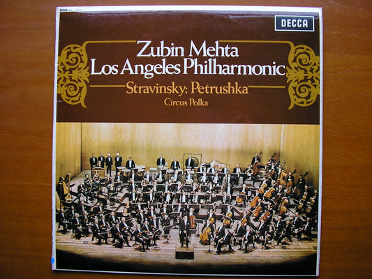 SXL 6324  STRAVINSKY: PETRUSHKA / CIRCUS POLKA     MEHTA / LOS ANGELES PHILHARMONIC    ED1