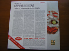 BERLIOZ: SYMPHONIE FANTASTIQUE     PARAY / DETROIT SYMPHONY       SR90254