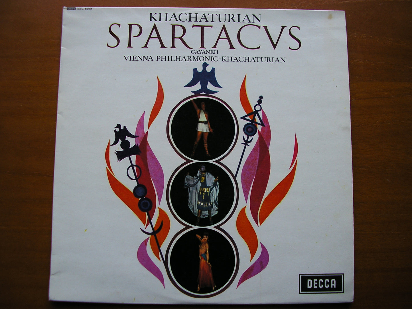 SXL 6000  KHACHATURIAN: SPARTACUS / GAYANEH        KHACHATURIAN / VIENNA  PHILHARMONIC     ED1