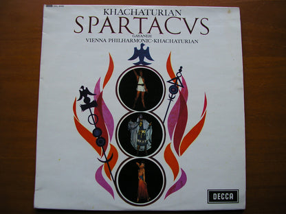 SXL 6000  KHACHATURIAN: SPARTACUS / GAYANEH        KHACHATURIAN / VIENNA  PHILHARMONIC     ED1