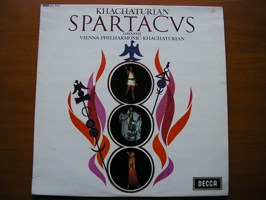 SXL 6000  KHACHATURIAN: SPARTACUS / GAYANEH        KHACHATURIAN / VIENNA  PHILHARMONIC     ED1